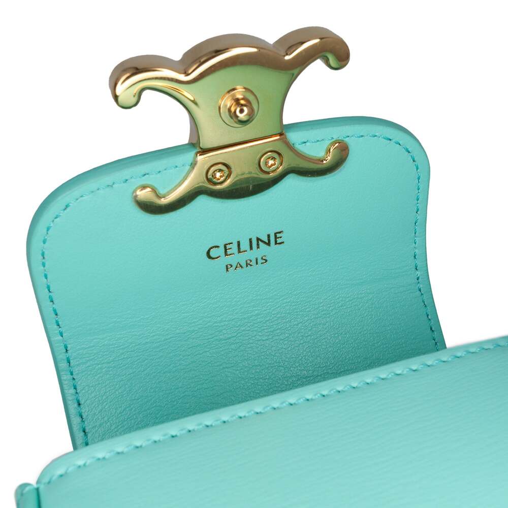 Celine Triomphe Shoulder Bag Smooth #251188C69B - Picture 5 of 9